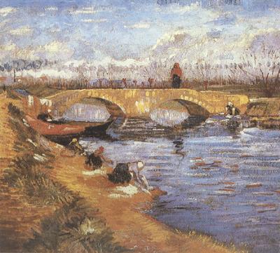 Vincent Van Gogh The Gleize Brideg over the Vigueirat Canal (nn04)